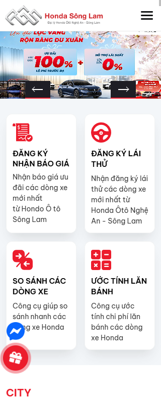 Honda Nghệ An - Sông Lam