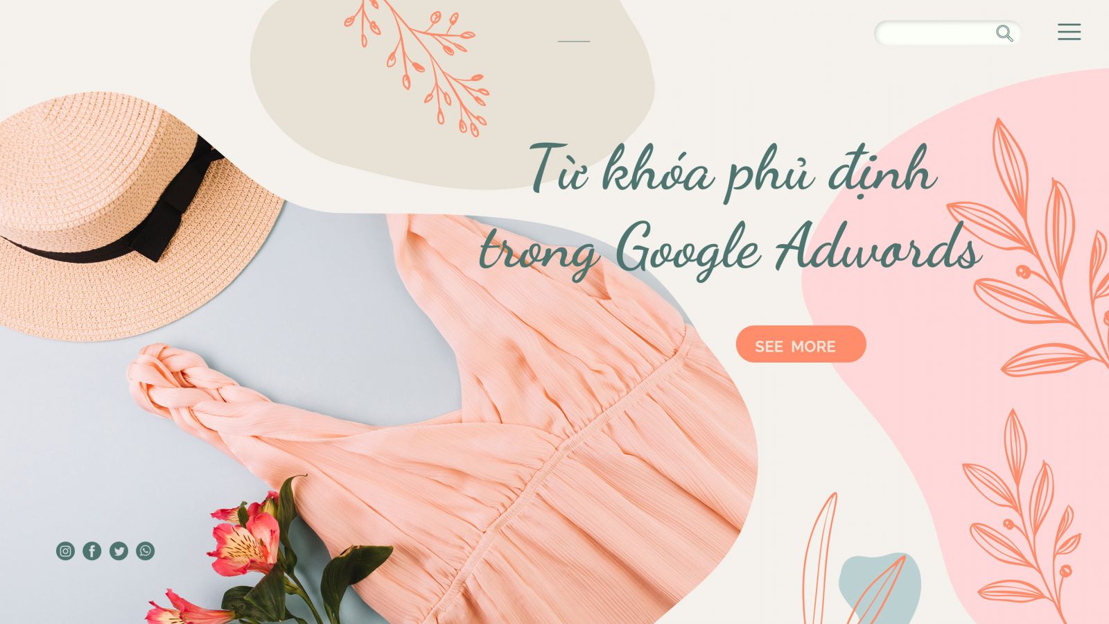 Từ khóa phủ định trong Google Adwords là gì?